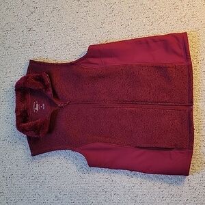 G.H. Bass Full Zip Fleece Vest, Size Medium